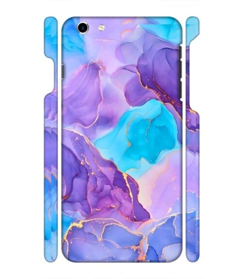Abstract Multicolored marbel textured background iPhone 6 Plus Mobile Cover