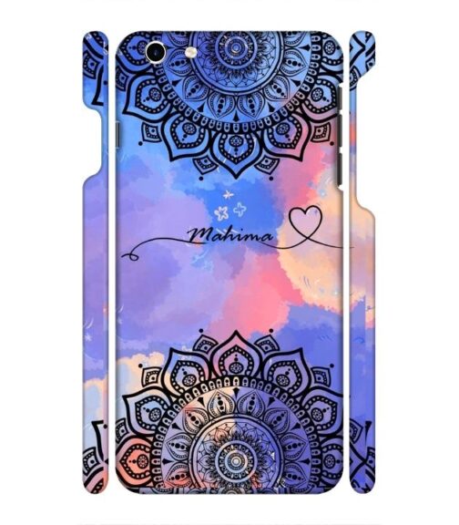 Rangoli pattern with beautiful colors iPhone 6 Plus Mobile Cover