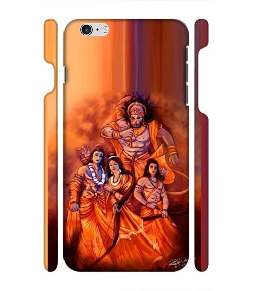 Lords Hanuman with ram ji family iPhone 6 Mobile Cover