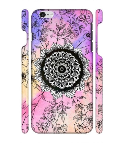 Creative rangoli pattern iPhone 6 Mobile Cover