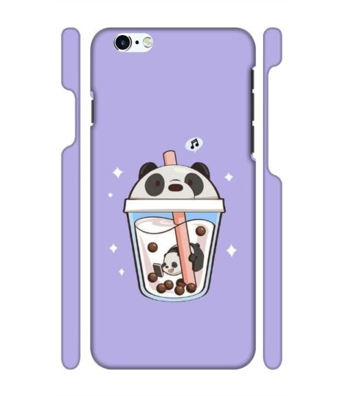 Panda Smoothie graphics iPhone 6 Mobile Cover