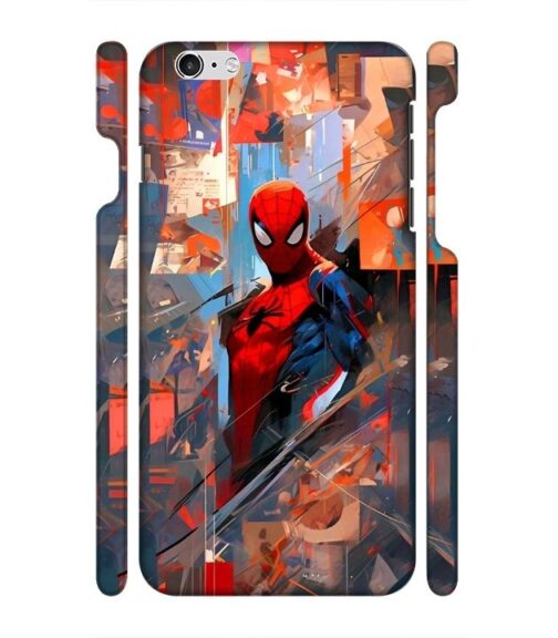 Spiderman graphics with mirror effect iPhone 6 Mobile Cover