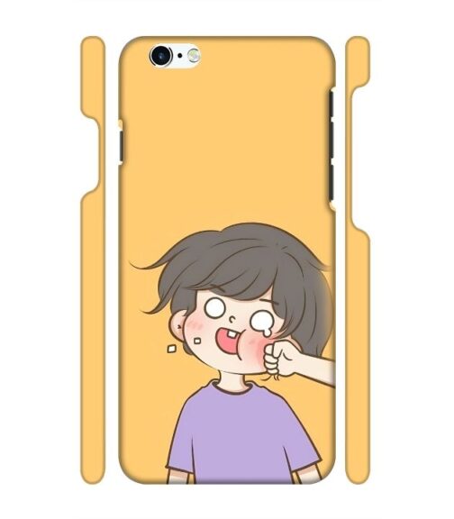 Yellow human graphics iPhone 6 Mobile Cover