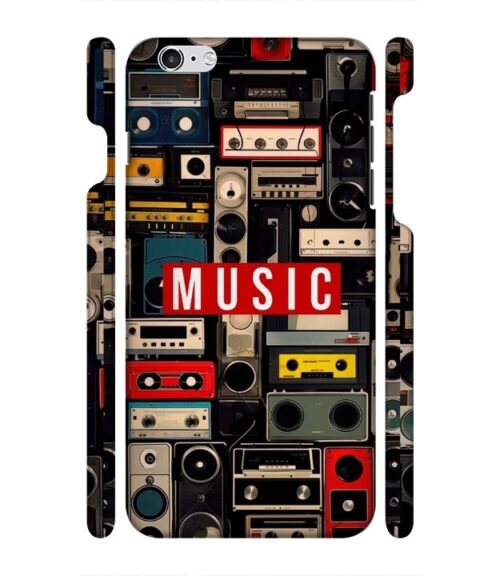 FM radio, speaker with vintage theme iPhone 6 Mobile Cover