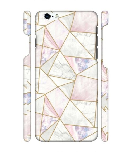 Marvel effect with gold line abstract design iPhone 6 Mobile Cover