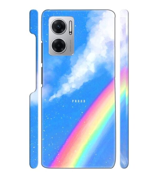 Blue sky with rainbow pattern Redmi 11 Prime (5G) Mobile Cover