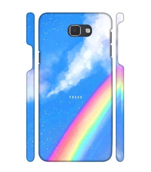 Blue sky with rainbow pattern Samsung Galaxy J7 Prime Mobile Cover