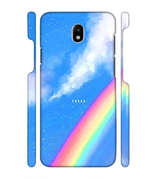 Blue sky with rainbow pattern Samsung Galaxy J7 (2017) Mobile Cover
