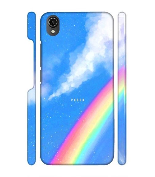 Blue sky with rainbow pattern Vivo Y90i Mobile Cover