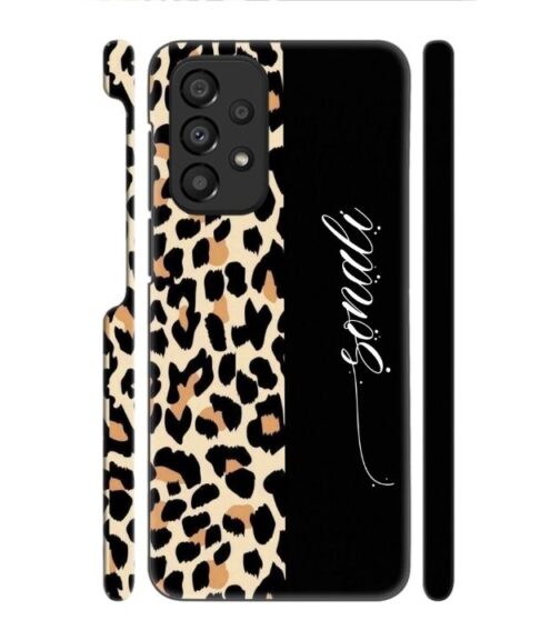Half tiger skin & half black Pattern Samsung Galaxy A53 5G Mobile Cover