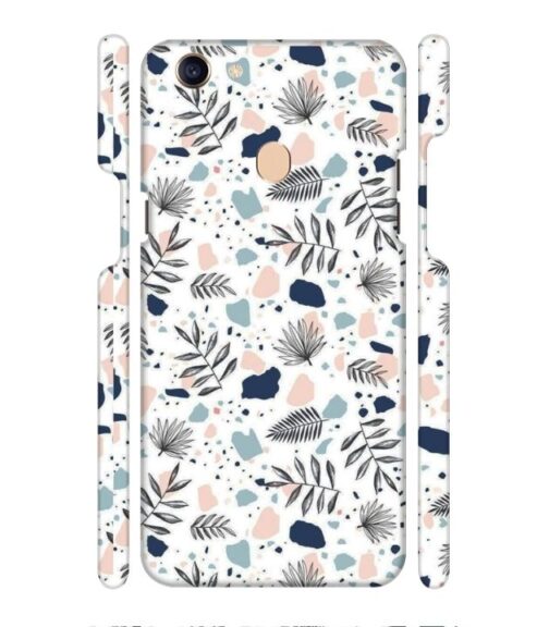 Neural color floral design Oppo F7 Mobile Cover