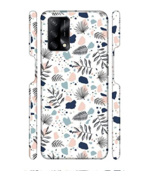Neural color floral design Oppo F19 S Mobile Cover