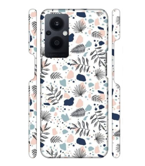 Neural color floral design Oppo F21S Pro 5G Mobile Cover