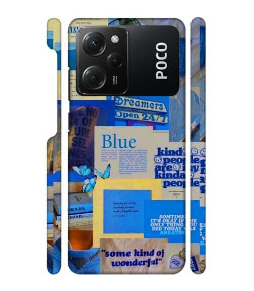 Digital thought printing Poco X5 Pro (5G) Mobile Cover