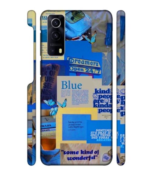Digital thought printing iQOO Z3 Mobile Cover