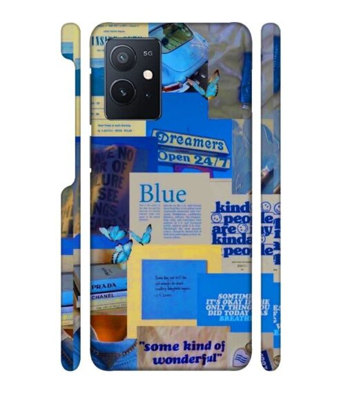 Digital thought printing iQOO Z6 Mobile Cover
