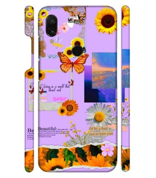 Living with the world Redmi 7 Mobile Cover