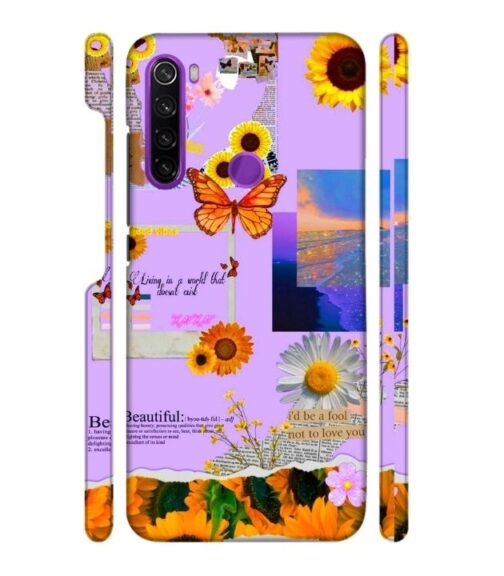 Living with the world Redmi Note 8 Mobile Cover