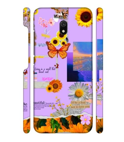 Living with the world Redmi 8 A Mobile Cover