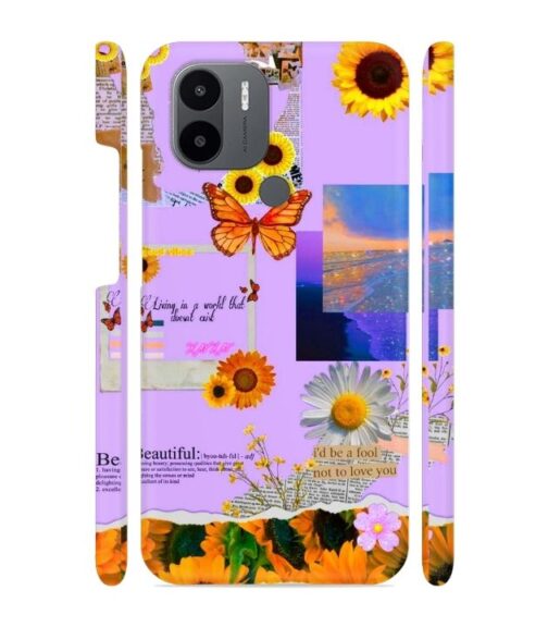 Living with the world Redmi A1 Plus Mobile Cover