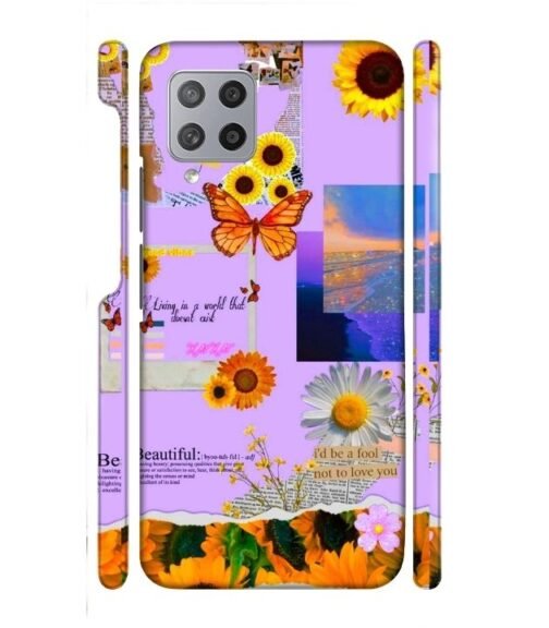 Living with the world Samsung Galaxy M33 5G Mobile Cover