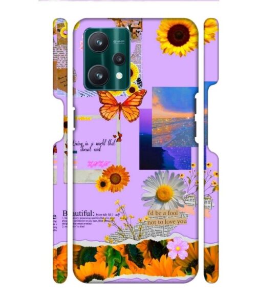 Living with the world Realme 9 Pro Mobile Cover
