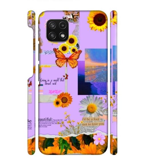 Living with the world Samsung Galaxy A22 (5G) Mobile Cover