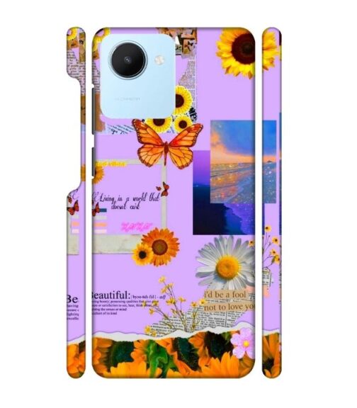 Living with the world Realme C30 Mobile Cover