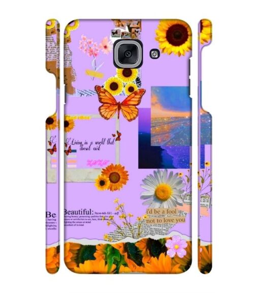 Living with the world Samsung Galaxy J7 Max Mobile Cover