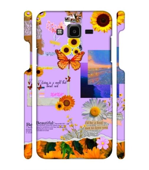 Living with the world Samsung Galaxy J7 (2016) Mobile Cover