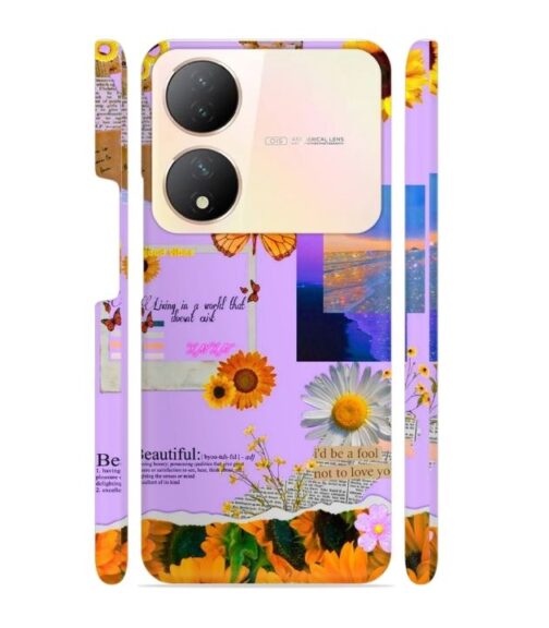 Living with the world Vivo Y100 (5G) Mobile Cover