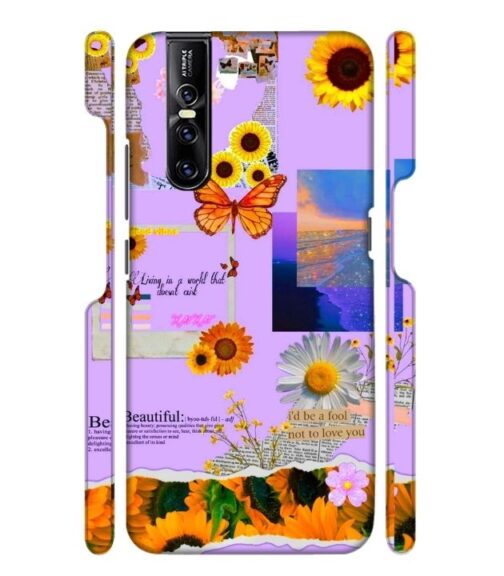Living with the world Vivo V15 Pro Mobile Cover