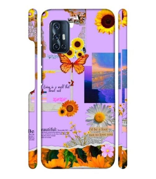 Living with the world Vivo V17 Mobile Cover