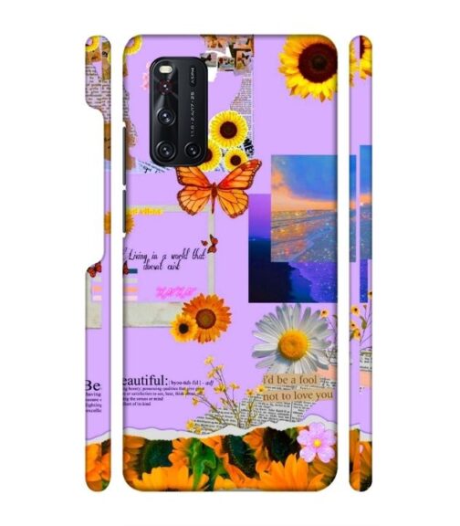 Living with the world Vivo V19 Mobile Cover