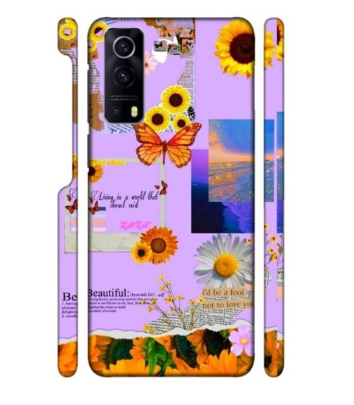Living with the world iQOO Z3 Mobile Cover