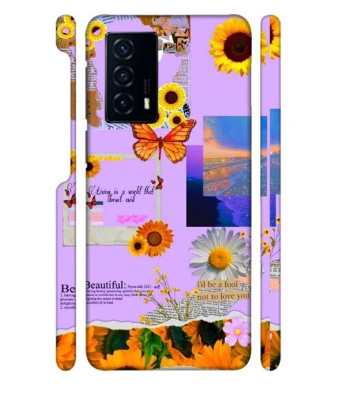 Living with the world iQOO Z5 Mobile Cover