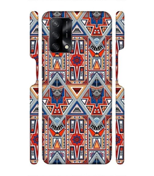 Abstract design Oppo F19 S Mobile Cover