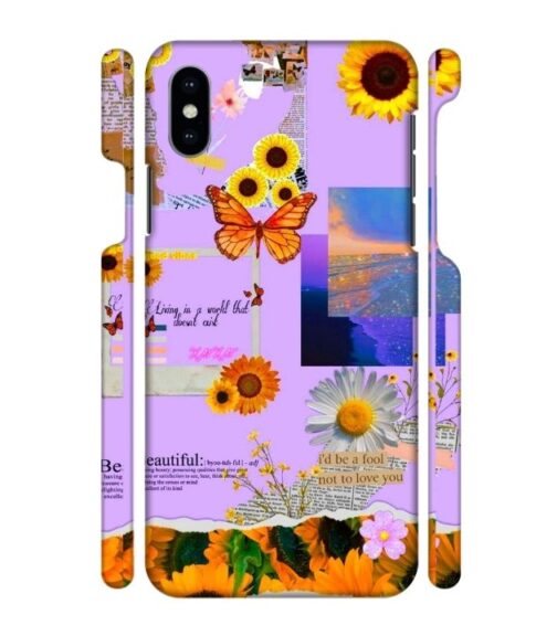 Living with the world iPhone X Mobile Cover