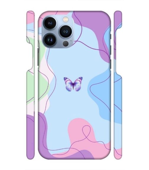 Butterfly with multicolor iPhone 13 Pro Max Mobile Cover