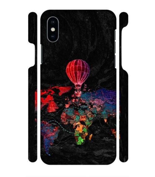 World map iPhone X Mobile Cover