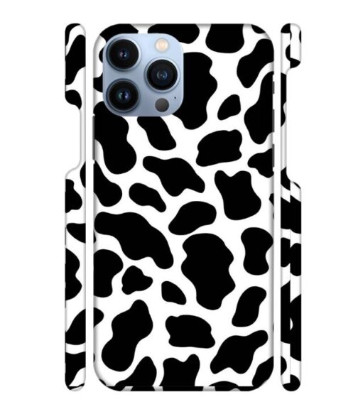 Black & white abstract design iPhone 13 Pro Max Mobile Cover
