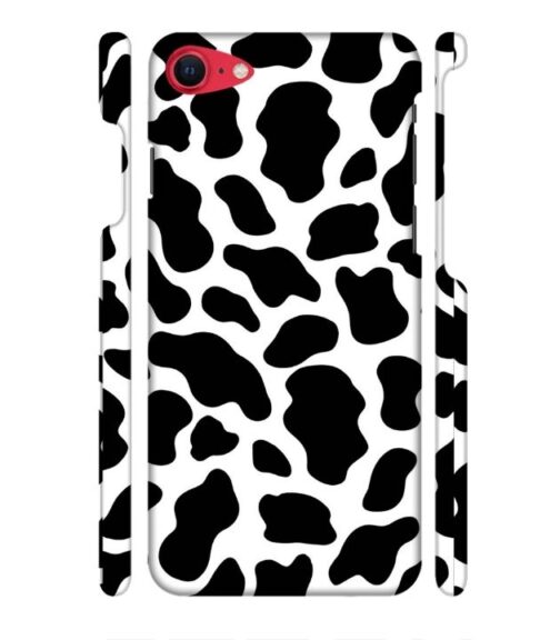 Black & white abstract design iPhone SE 2020 Mobile Cover