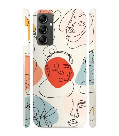 Beautiful lineart Samsung Galaxy F13 5G Mobile Cover