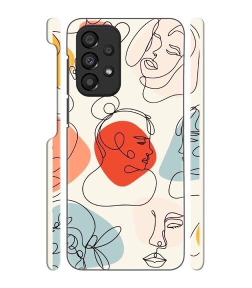 Beautiful lineart Samsung Galaxy A53 5G Mobile Cover