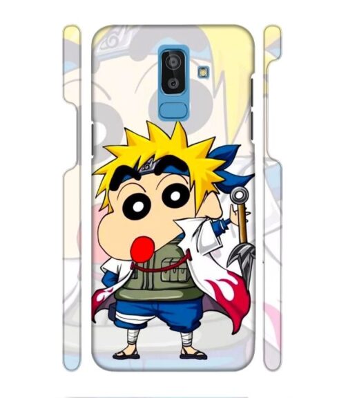 Crazy Shinchan Samsung Galaxy J8 Mobile Cover