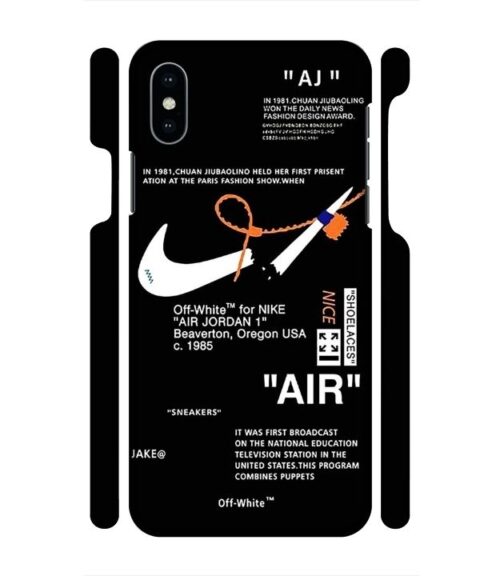 Sneakers style graphics iPhone X Mobile Cover