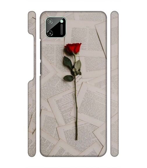 Memorable red rose with letter pages Realme C11 Mobile Cover