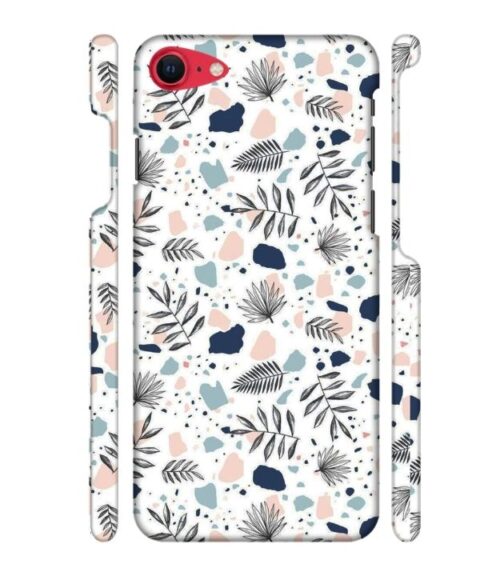 Neural color floral design iPhone SE 2020 Mobile Cover