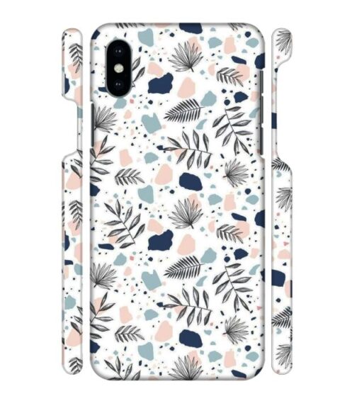 Neural color floral design iPhone X Mobile Cover