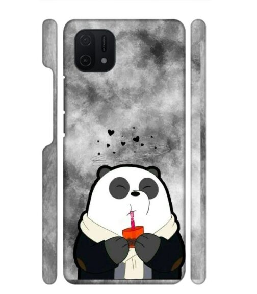 Cute panda Oppo A16 E Mobile Cover